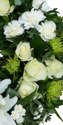 Grouped White Wreath