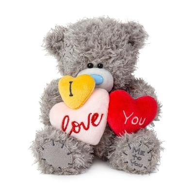 3 Heart Love Bear