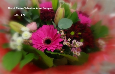 Florist Choice Valentine Aqua £45+