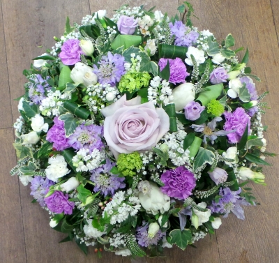 Lilac & White Posy Pad