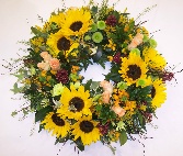 Sunflower Wreath