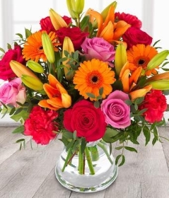 Explosion of colour