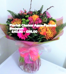 Aquapack Bouquets £40.00   £55.00