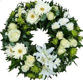 Grouped White Wreath