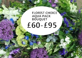 Aquapack  Bouquets £60   £95