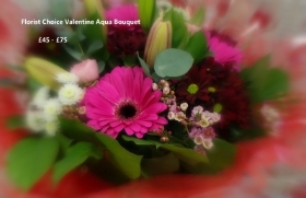 Florist Choice Valentine Aqua £45+