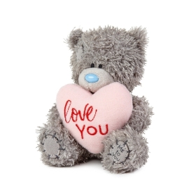 Small Pink Heart Bear